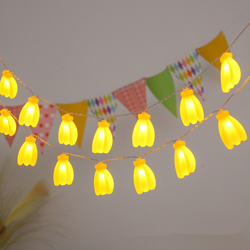 Lighting Decor For Diwali - 10/20/40 Leds Banana Hanging String Lights