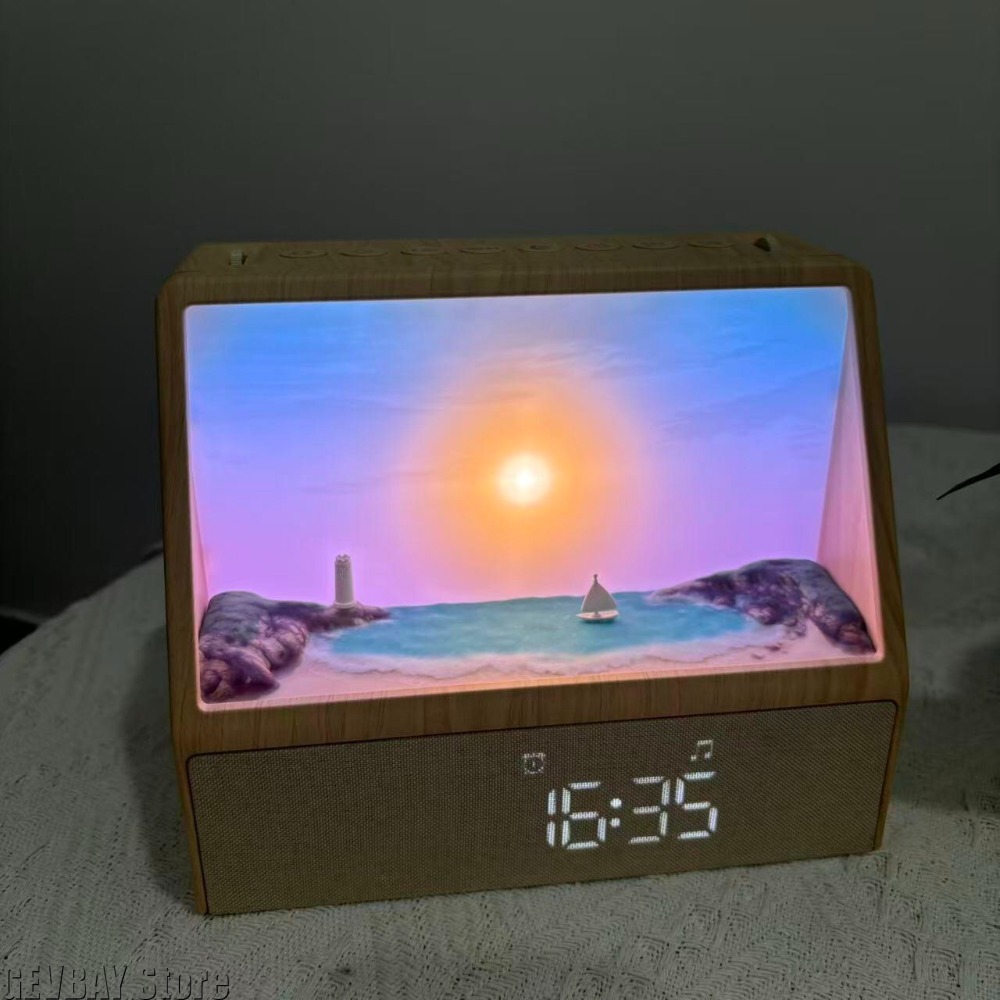 Lighting Decor Sunrise - Sunrise Alarm Clock Lamp White Noise