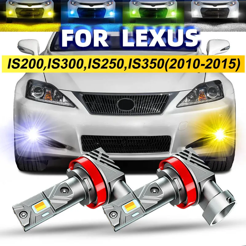 Colour Changing Bulb - 2x Car LED Front Fog Lights