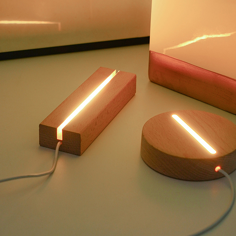 DIY Solid Wood Luminous Lamp H - Lighting Decor For Diwali recension och pris