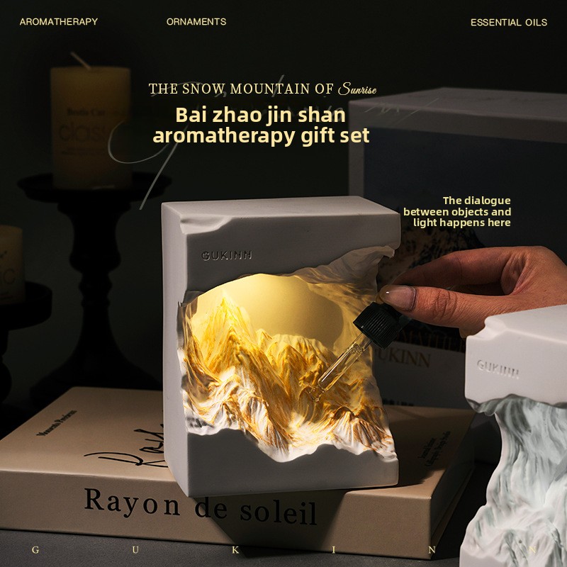 Golden Mountain Sunrise Aroma  - Lighting Decor Sunrise recension och pris