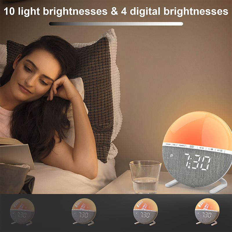 Wake Up Light Sunrise Alarm Cl - Lighting Decor Sunrise recension och pris
