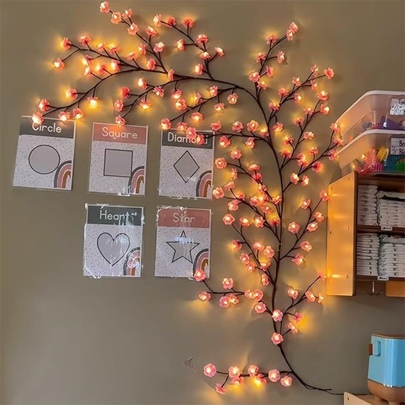 LED Cherry Blossom Tree Branch - Wall Decor Lighting Tree recension och pris
