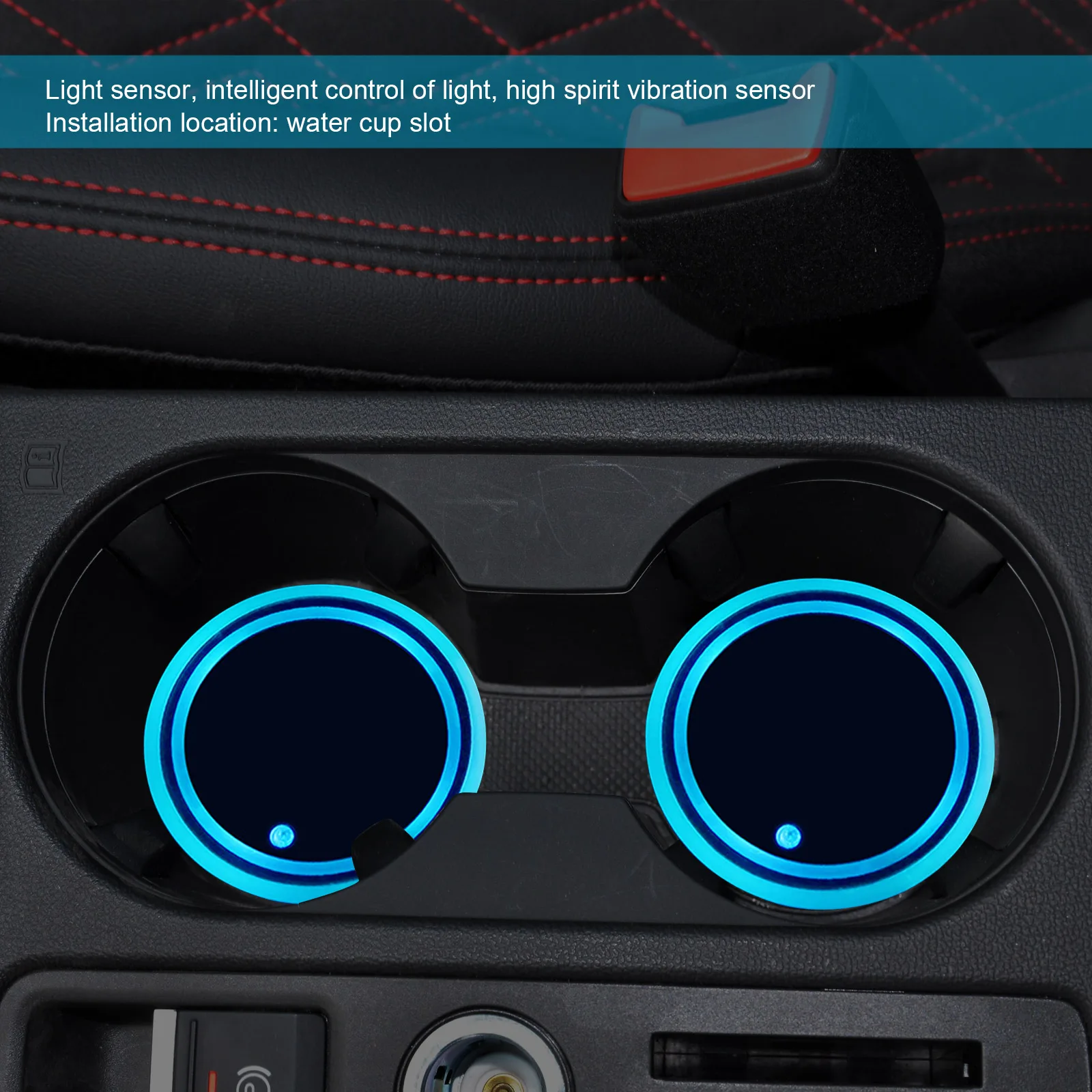 7 Color car Changing LED Cup H - Lighting Decor Ideas recension och pris