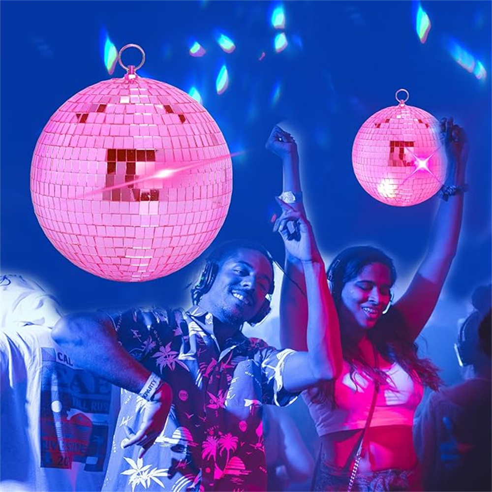 Pink Reflective Mirror Balls,  - Disco Ball Mirror recension och pris