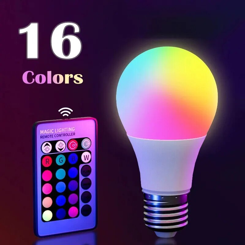 16 Colors RGB Bulb LED Multico - Colour Changing Bulb recension och pris
