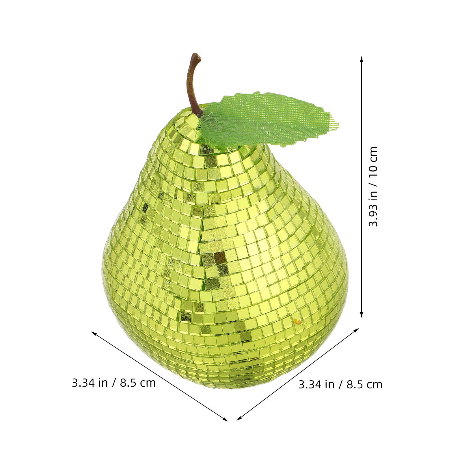 Disco Reflective Pear Shaped B - Disco Ball Mirror recension och pris