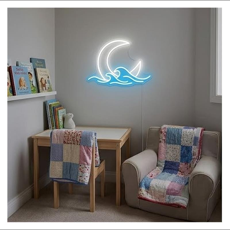 Sunrise Sunset Neon Sign Moon  - Lighting Decor Sunrise recension och pris