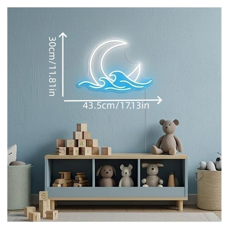 Sunrise Sunset Neon Sign Moon  - Lighting Decor Sunrise recension och pris