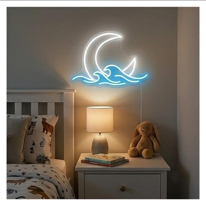 Sunrise Sunset Neon Sign Moon  - Lighting Decor Sunrise recension och pris