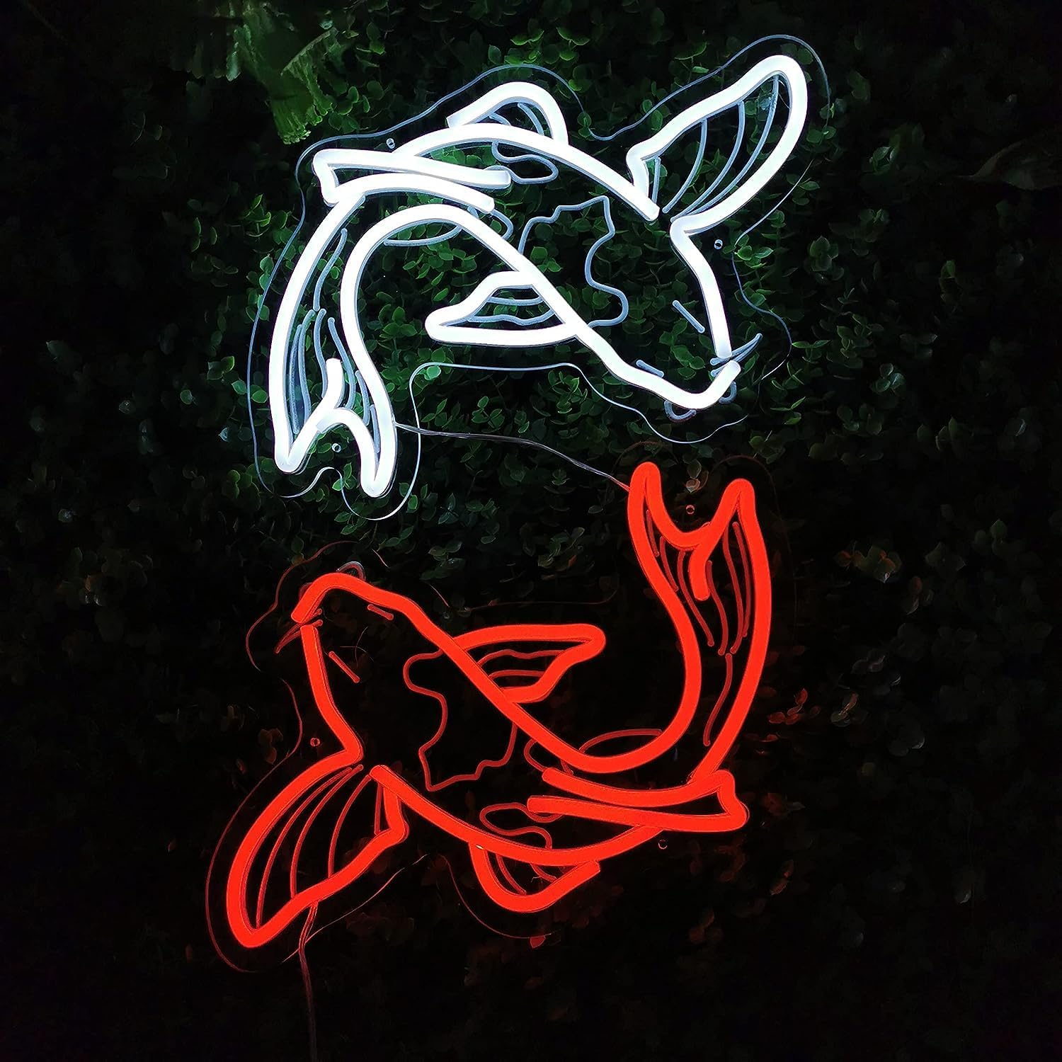 Koi Fish Neon Sign USB LED Neo - Restaurant Lighting Decoration recension och pris