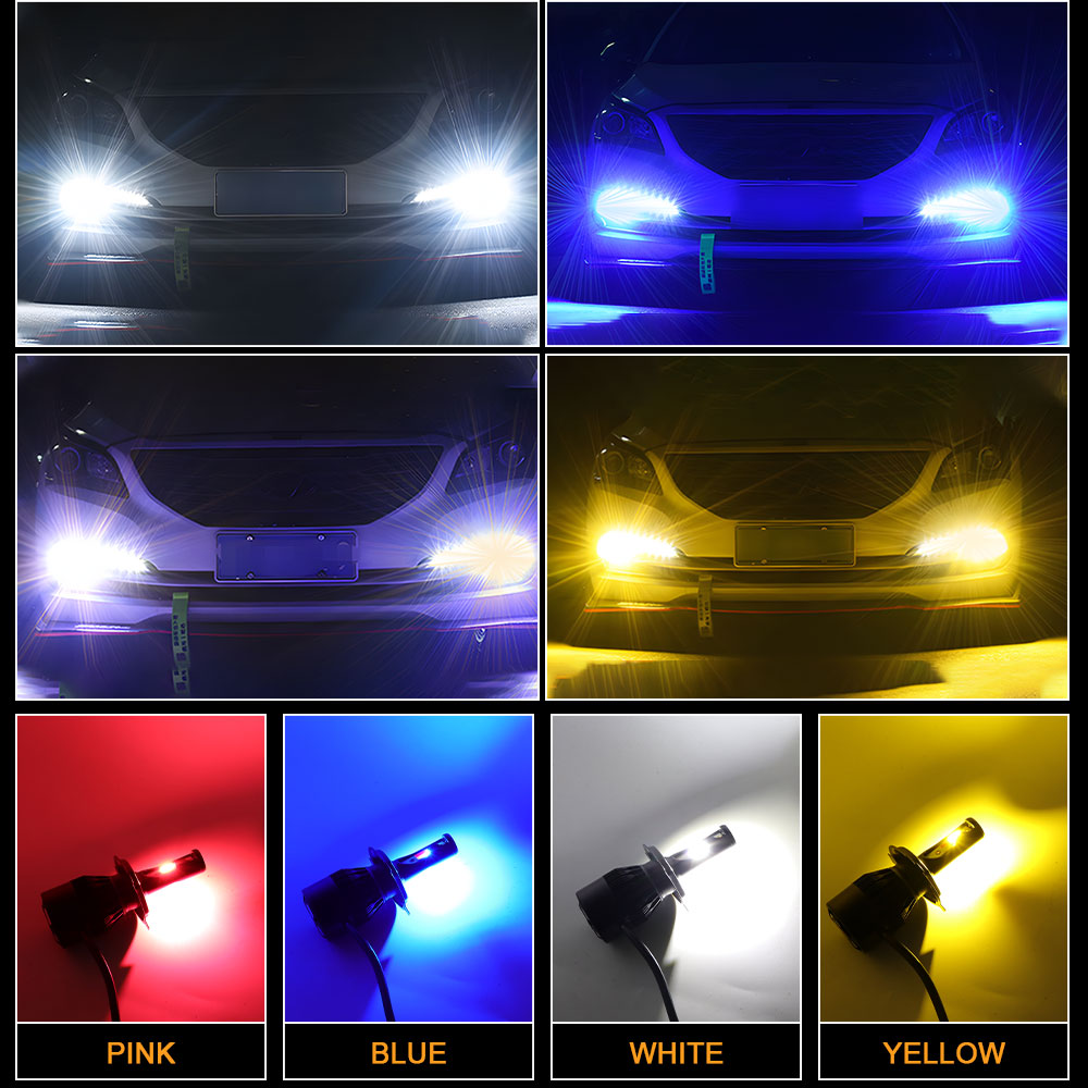 Flash Automobiles Lamp 4 Color - Colour Changing Bulb recension och pris