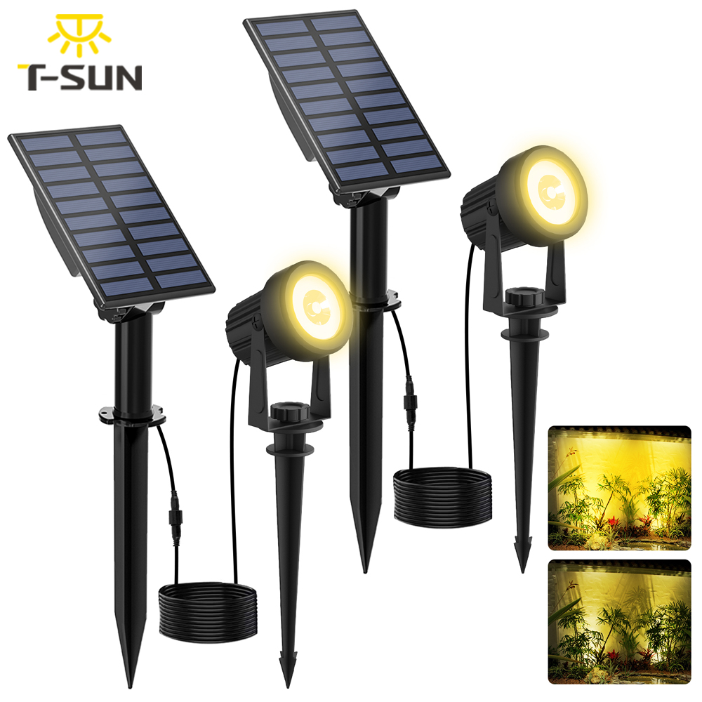 2PCS Super Bright Solar Spotli - Lighting Decor Sunrise recension och pris