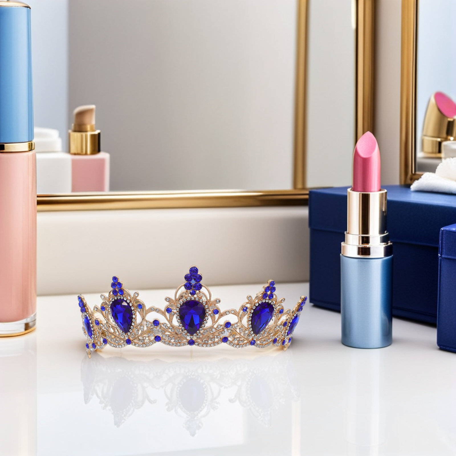 1 Piece Vintage Crown Hair Acc - Elegant Decor & Lighting Llc recension och pris