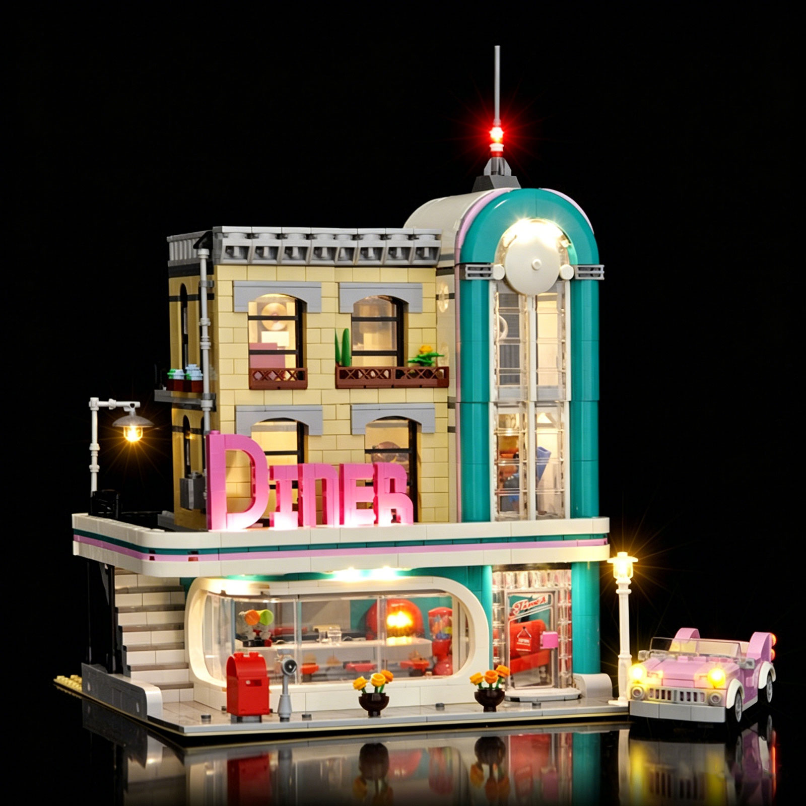 LYBMTWF LED Lighting Kit Compa - Restaurant Lighting Decoration recension och pris