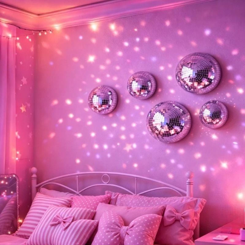 Mirrored Glass Half Sphere Dis - Disco Ball Mirror recension och pris