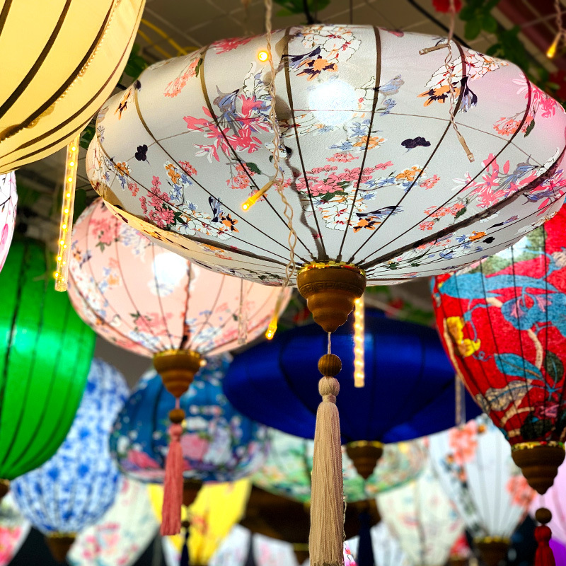 12/14 inch Chinese Style Satin - Restaurant Lighting Decoration recension och pris