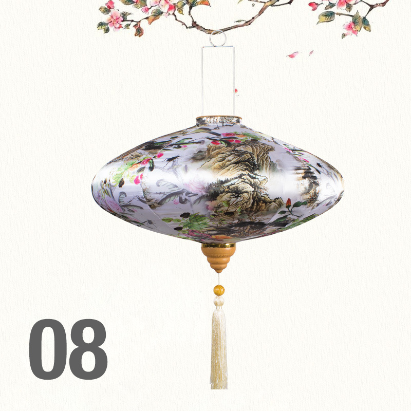 12/14 inch Chinese Style Satin - Restaurant Lighting Decoration recension och pris