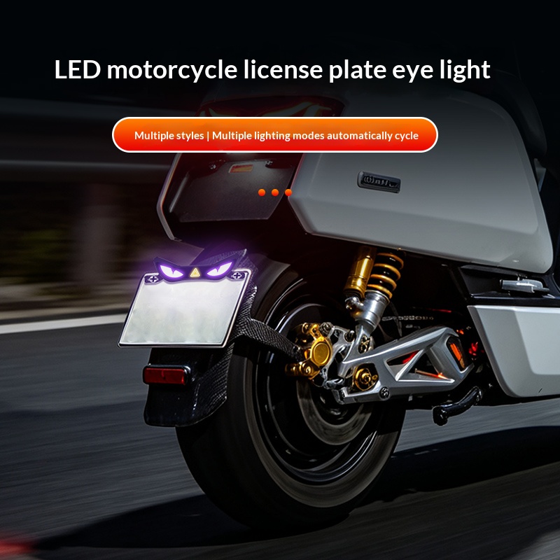 Motorcycle Cool Demon Eye LED  - Lighting Decor Ideas recension och pris