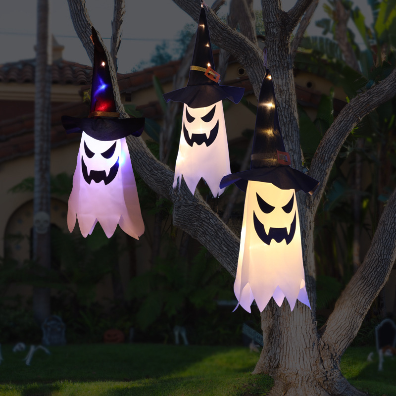 Halloween Glowing Witch Hat La - Lighting Decor For Diwali recension och pris