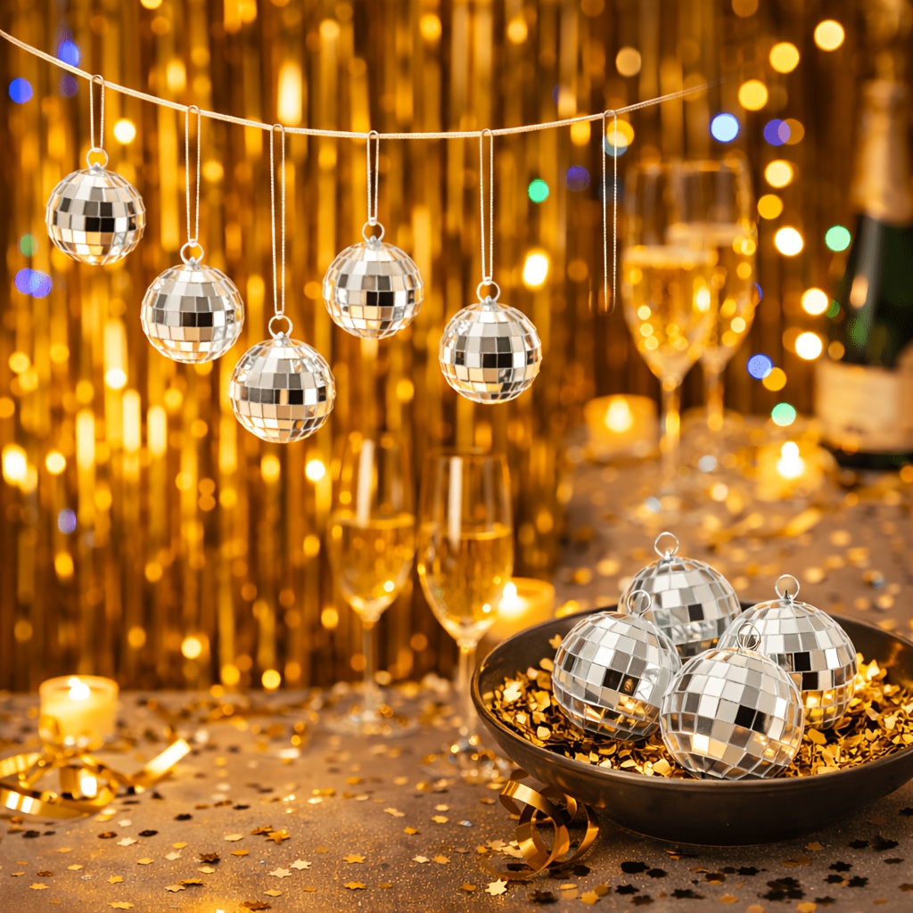 12pcs Mini Disco Mirror Balls- - Disco Ball Mirror recension och pris