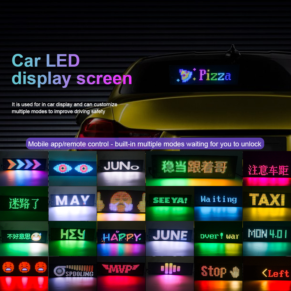 LED Matrix Pixel Panel Scrolli - Lighting Decor Ideas recension och pris
