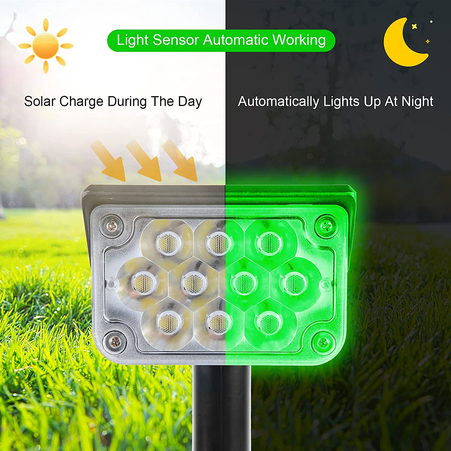 T-SUN Adjustable Solar Spotlig - Lighting Decor Sunrise recension och pris