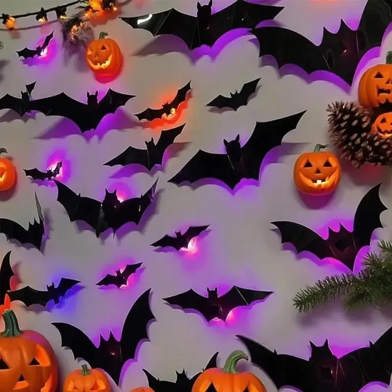 Generic 3D Bat Wall Sticker Pu - Lighting Home Decor Products recension och pris