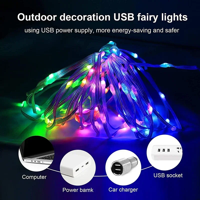 2-30m Smart Light String RGB L - Lighting Decor For Diwali recension och pris