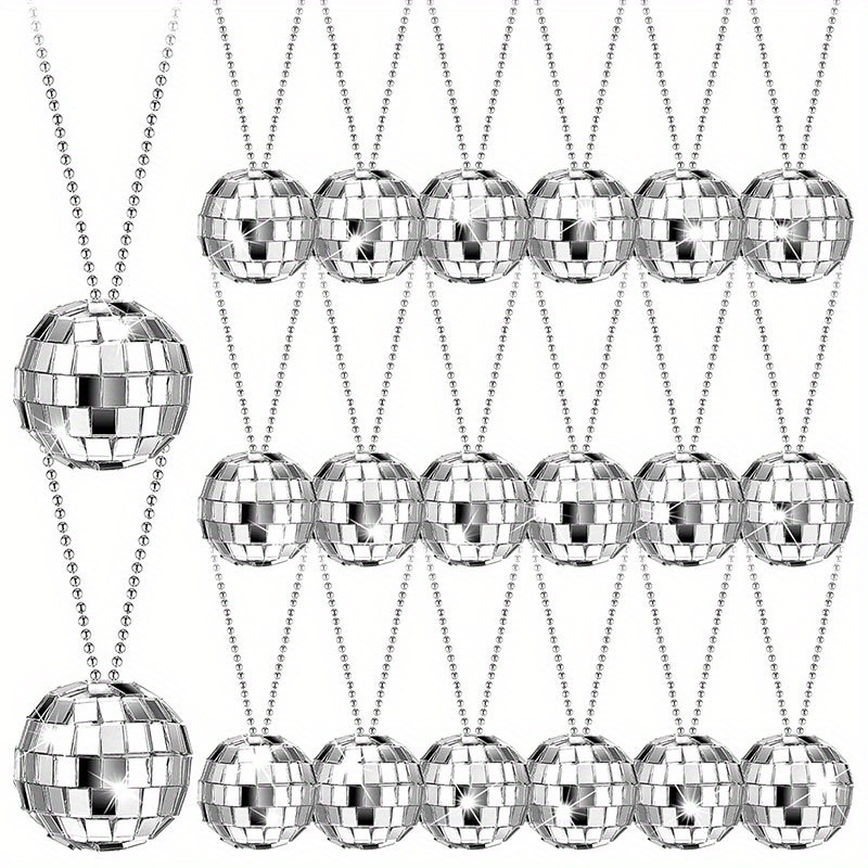 5-10Pcs Mirror Disco Ball Neck - Disco Ball Mirror recension och pris